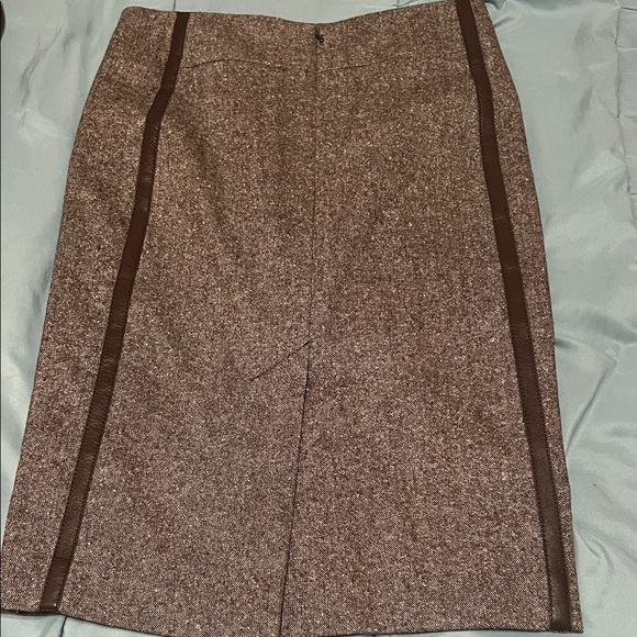 bebe brown  Pencil Skirt with Brown  Trim - Picture 5 of 10